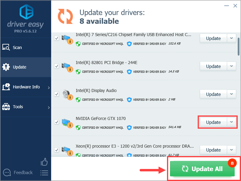 update drivers